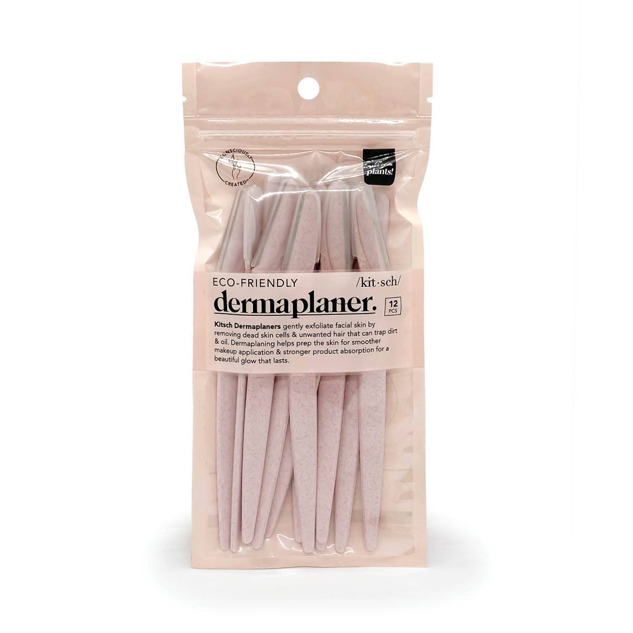 Kitsch Dermaplaner 12 pack- Eco-Friendly Blush-Accessories-KITSCH-Faire-The Twisted Chandelier
