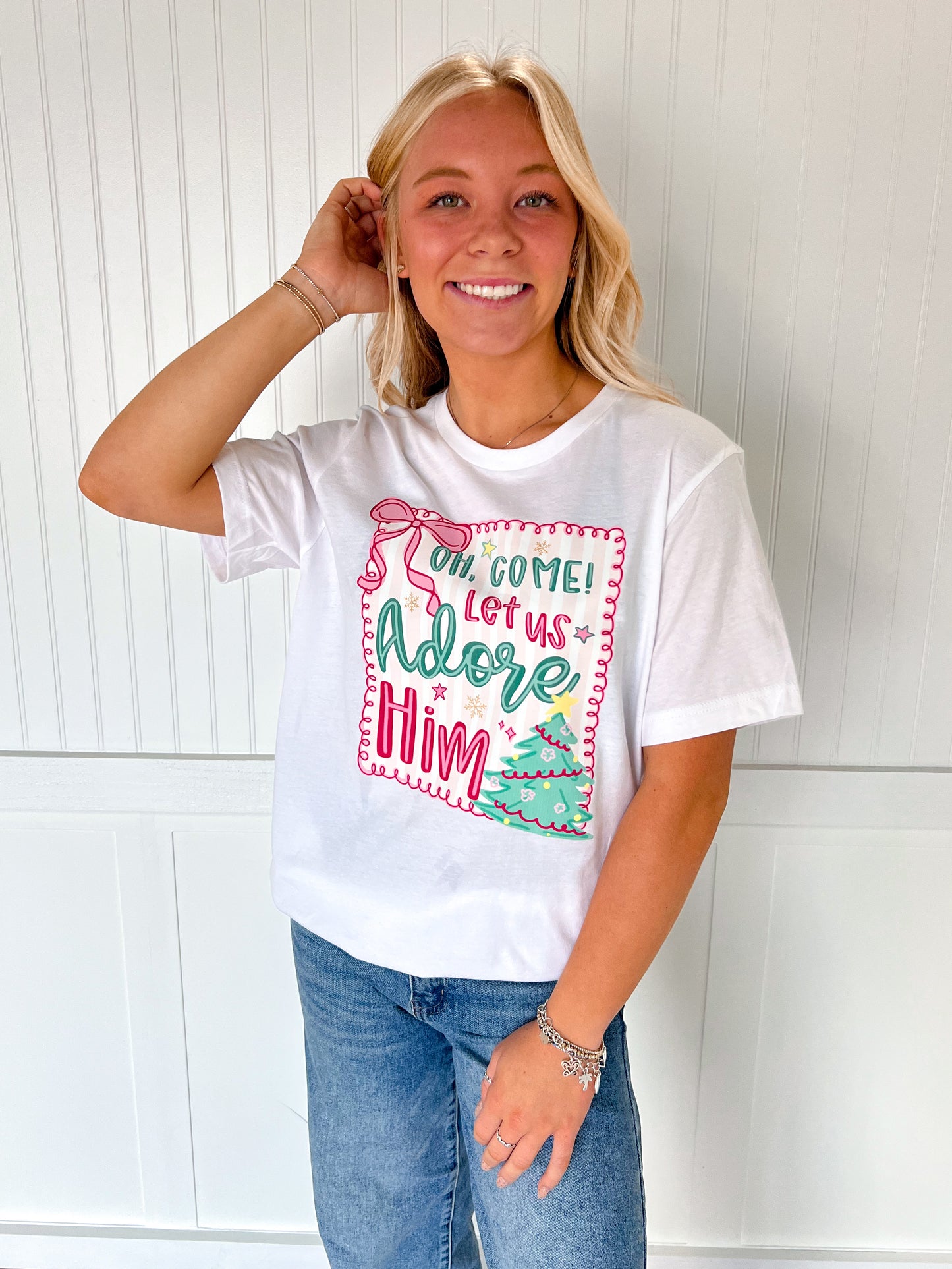 Come Let Us Adore Him Design-TOP-This Wild Life Wholesale-Tops Collection-The Twisted Chandelier