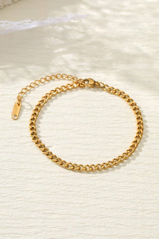 Stainless Steel Waterproof Tarnish Free Bracelet-JOSSLYN by wall to wall-40B112-The Twisted Chandelier