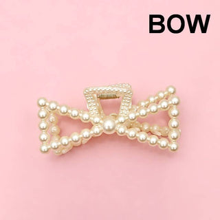 Pearl Hair Claw Clips-JOSSLYN by wall to wall-The Twisted Chandelier