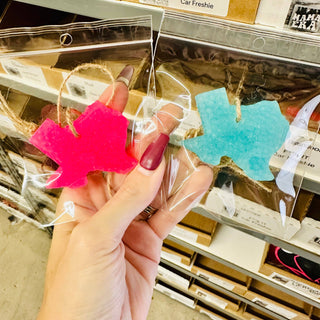 Mini Texas Car Freshie-Car Freshie-Southern Creek Wholesale-The Twisted Chandelier