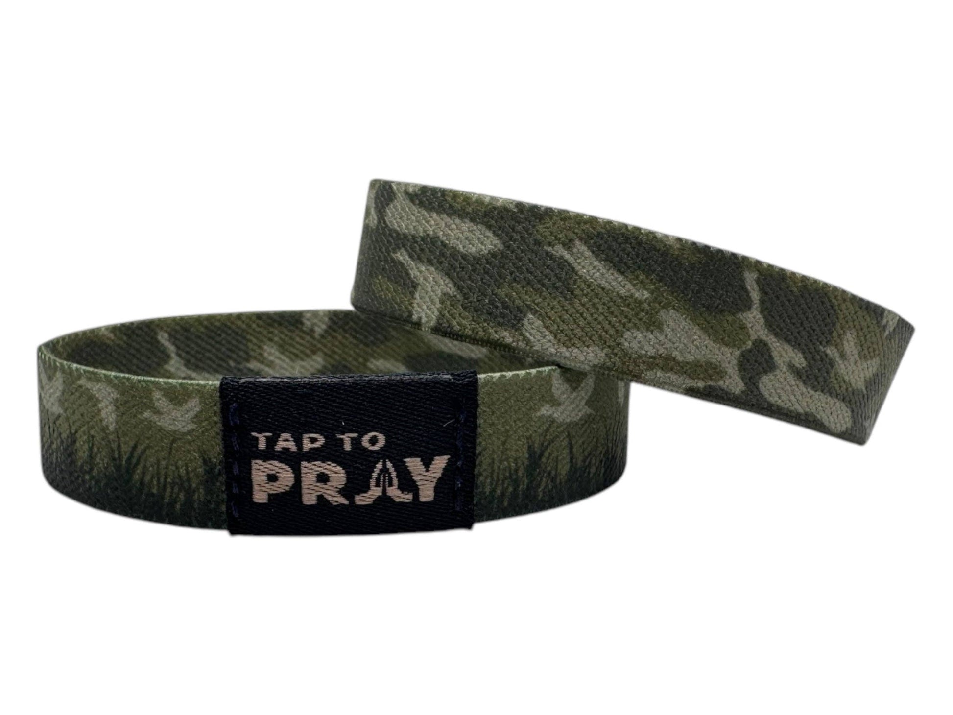 Tap To Pray™ Wristbands - Waterfowl Camo-Versible-The Twisted Chandelier