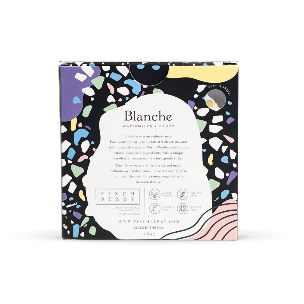 Finchberry Soap - Blanche Soap (Boxed)-Bath & Beauty-FinchBerry--The Twisted Chandelier