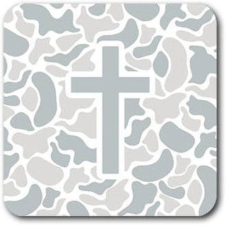 Tap To Pray® Magnets-Tap To Pray-Aspen Camo + Cross-The Twisted Chandelier
