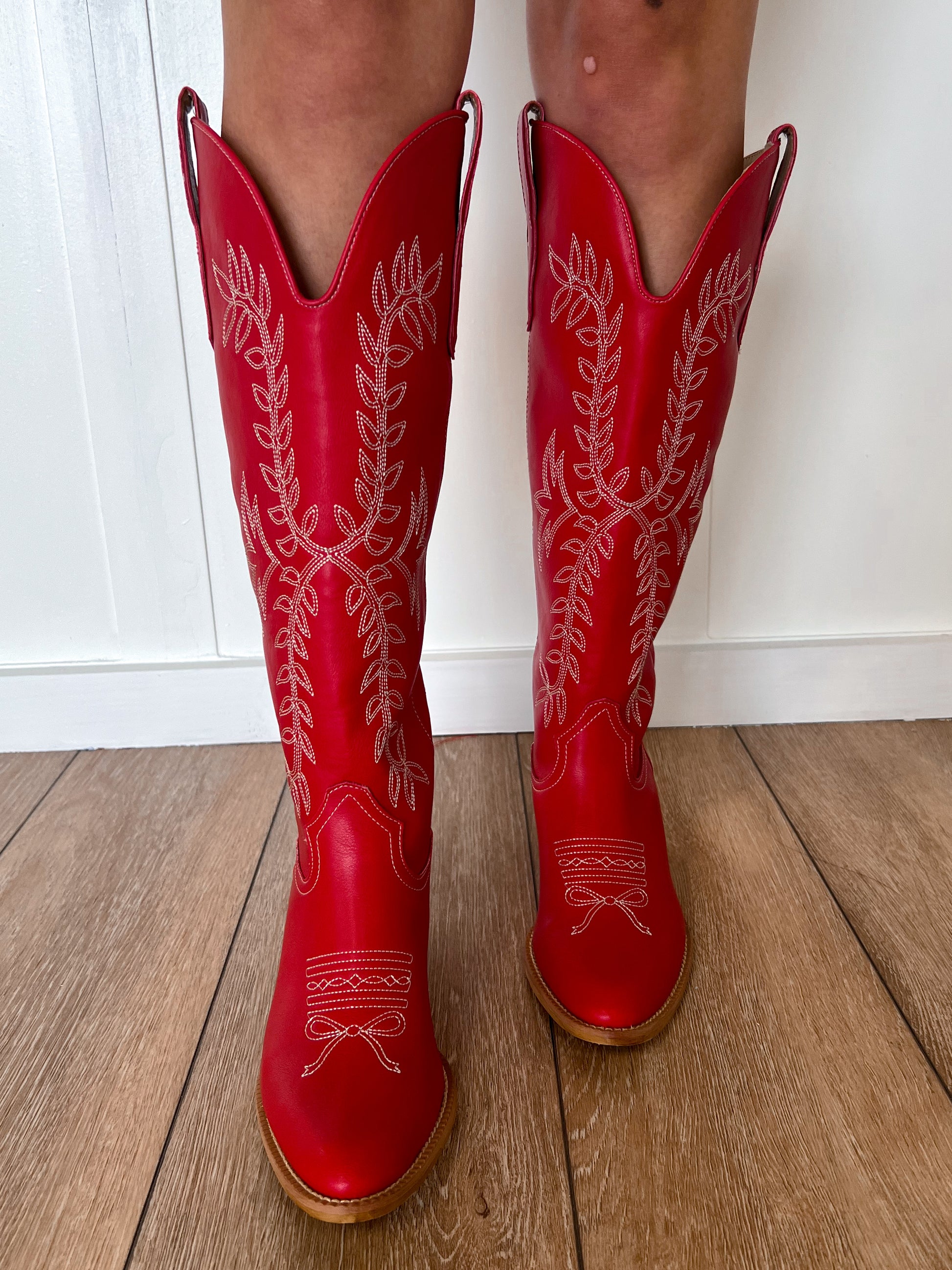 Stella Western Boots Knee High Tall Boots-Miracle Miles (Mi.iM)-The Twisted Chandelier