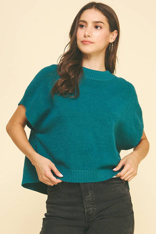 Marcie Dropped Shoulder Sweater Top - Black-PINCH-05/26/26,FD 12/22/25,OGP 59.99,Tops Collection-The Twisted Chandelier