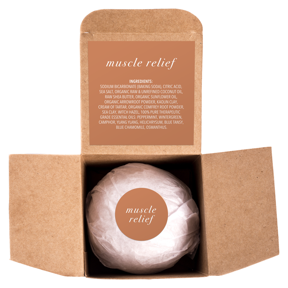 Rowe Casa Bath Bomb | Individual-Rowe Casa Organics-Muscle Relief-The Twisted Chandelier
