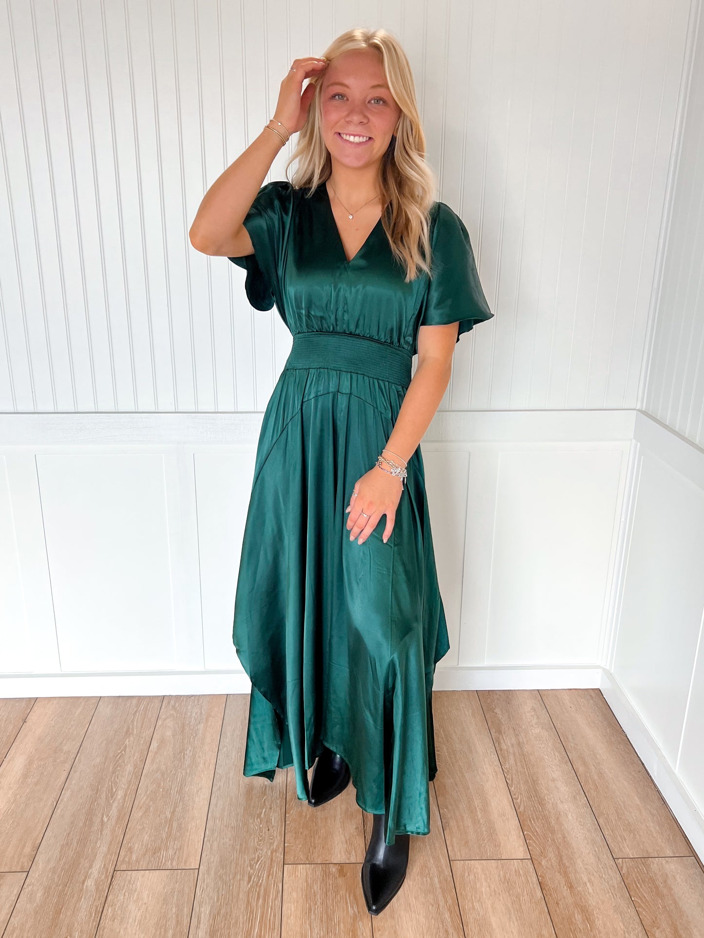 Whitney Chiffon Slit Detailed Maxi Dress-PINCH-DJR-The Twisted Chandelier