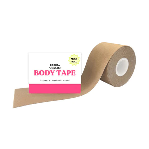 BOOMBA Reusable Body Tape - Mega | Beige | BOOMBA-Sticky Bra-BOOMBA--The Twisted Chandelier