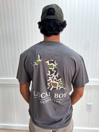 Men's Localflage Dog & Moon Short Sleeve Tee-T-Shirt-Local Boy Outfitters-FD 05/22/26,Men's-The Twisted Chandelier