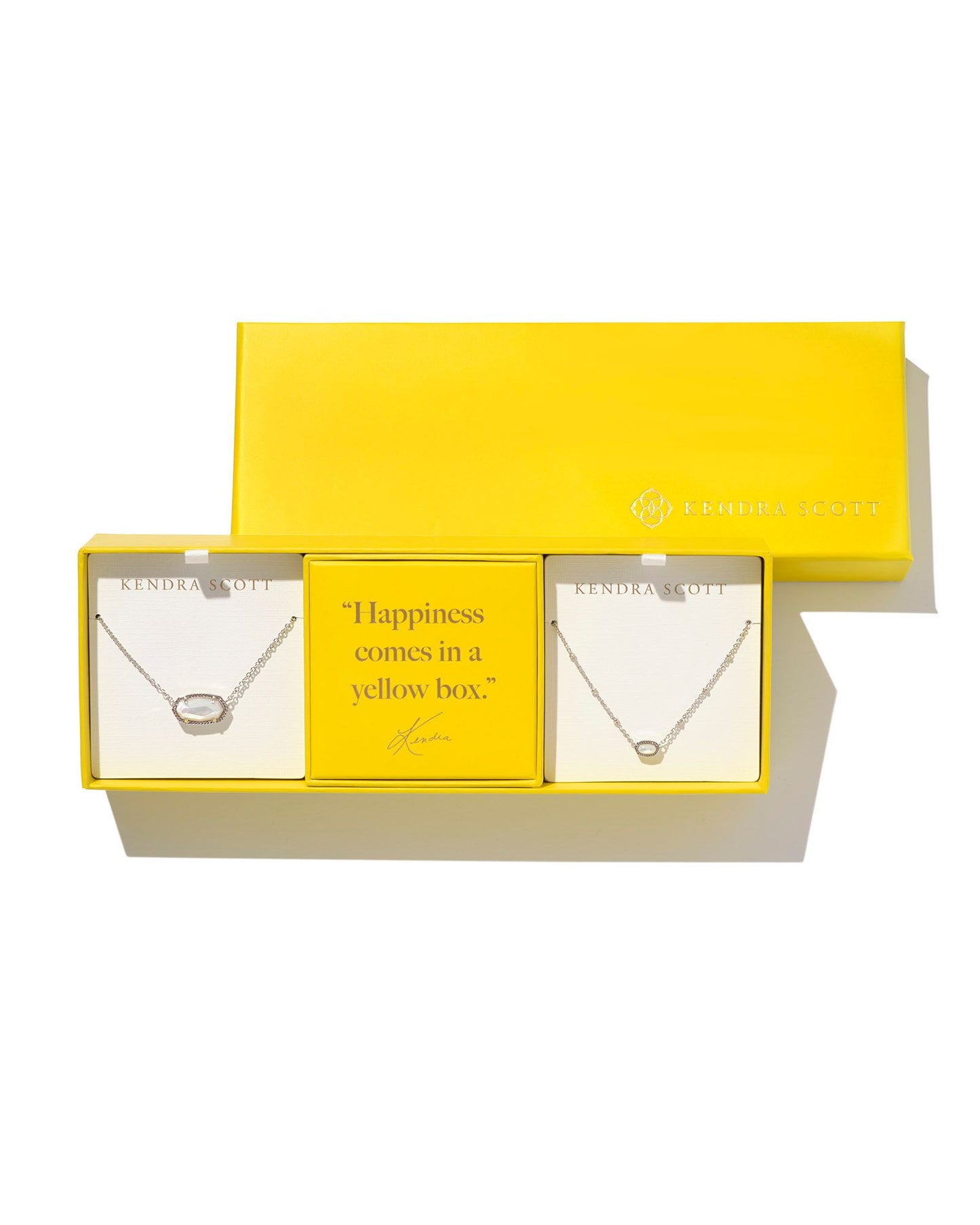 Kendra Scott Elisa Gift Set of 2 Silver Ivory Mother of Pearl-Gift Sets-Kendra Scott-G00033RHD-The Twisted Chandelier