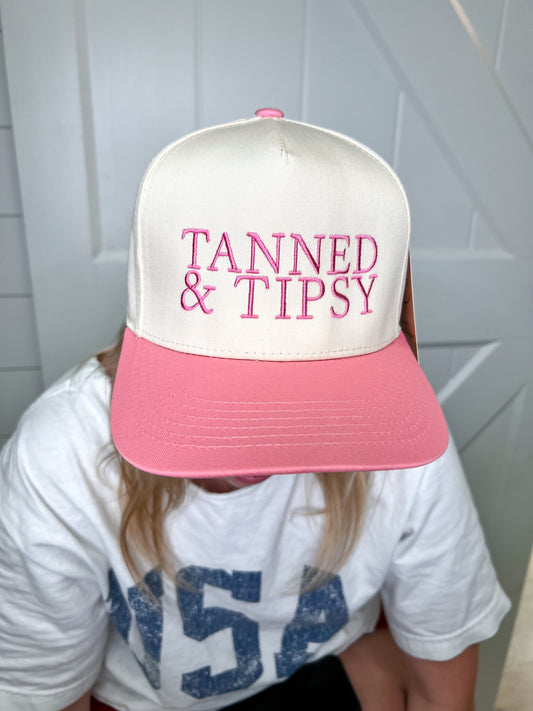 Tanned & Tipsy Wholesale Two-Tone Hat-Katydid-The Twisted Chandelier
