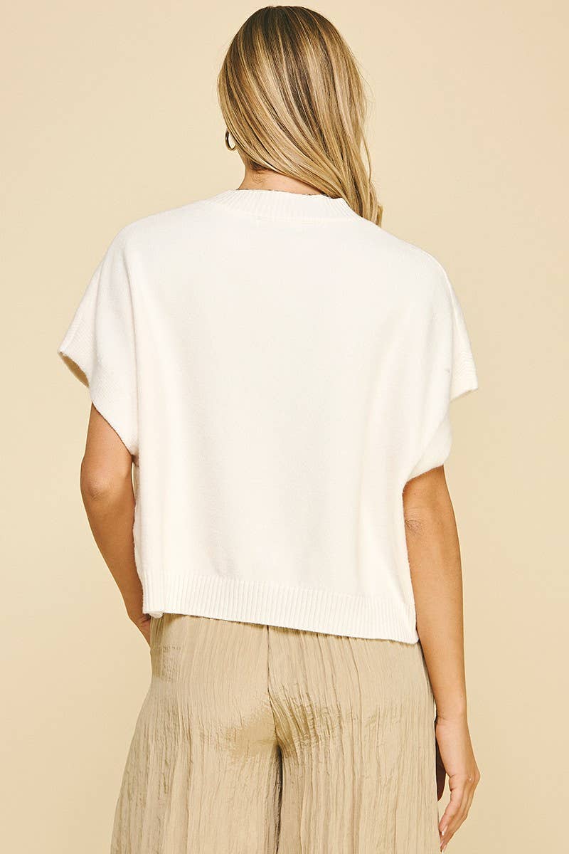 Marcie Dropped Shoulder Sweater Top-PINCH-FD 12/22/25,Tops Collection-The Twisted Chandelier