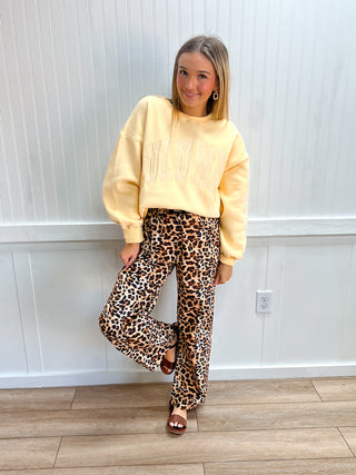 Rory Lulu Mac Sweatshirt - Butter Yellow