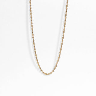 Gold Rope Chain Necklace-Necklace-WJW-The Twisted Chandelier