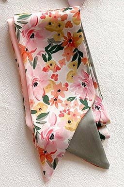 Soft Silky Skinny Twilly Scarf Necklace Wrap-JOSSLYN by wall to wall-The Twisted Chandelier