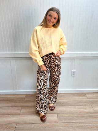 Rory Lulu Mac Sweatshirt - Butter Yellow