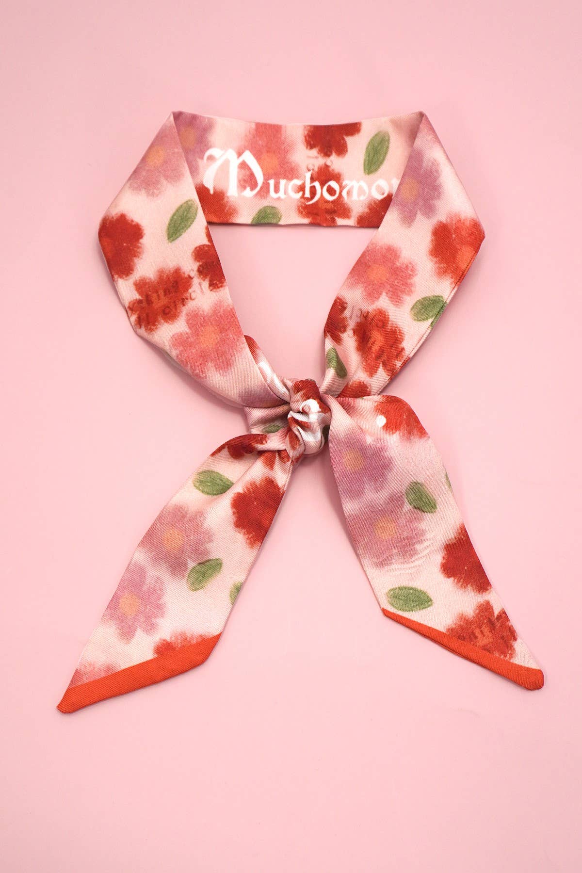 Soft Silky Skinny Twilly Scarf Necklace Wrap-JOSSLYN by wall to wall-The Twisted Chandelier