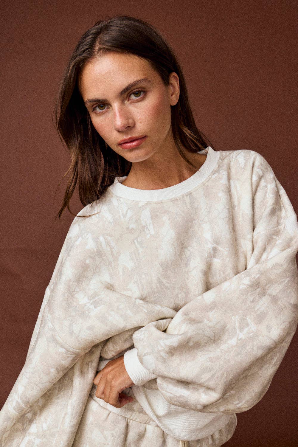 Riley Woodland Camo Crewneck Set-Papermoon-PX50791-The Twisted Chandelier