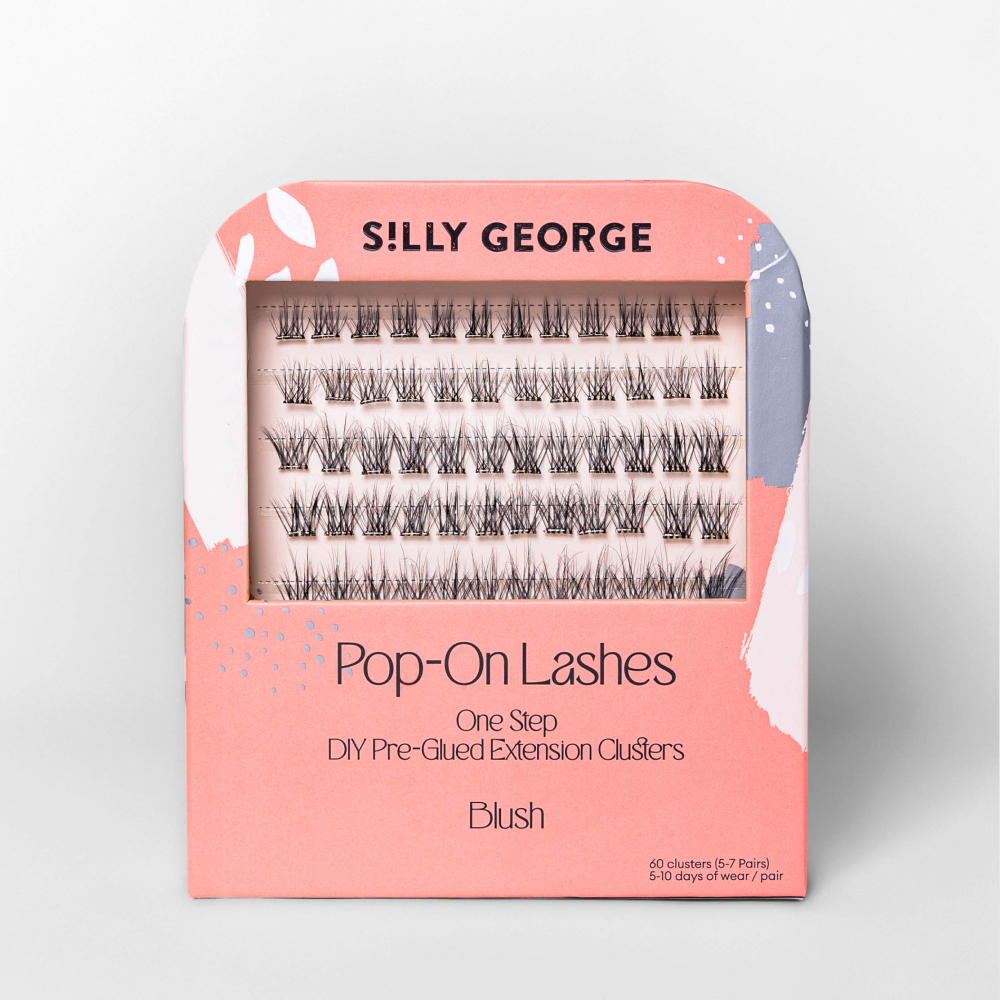 Silly George Pop-On Lashes - Style Blush-False Eyelashes-Silly George-The Twisted Chandelier