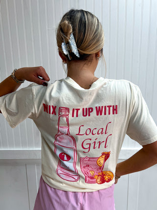 Local Girl Mix It Up Short Sleeve Tee