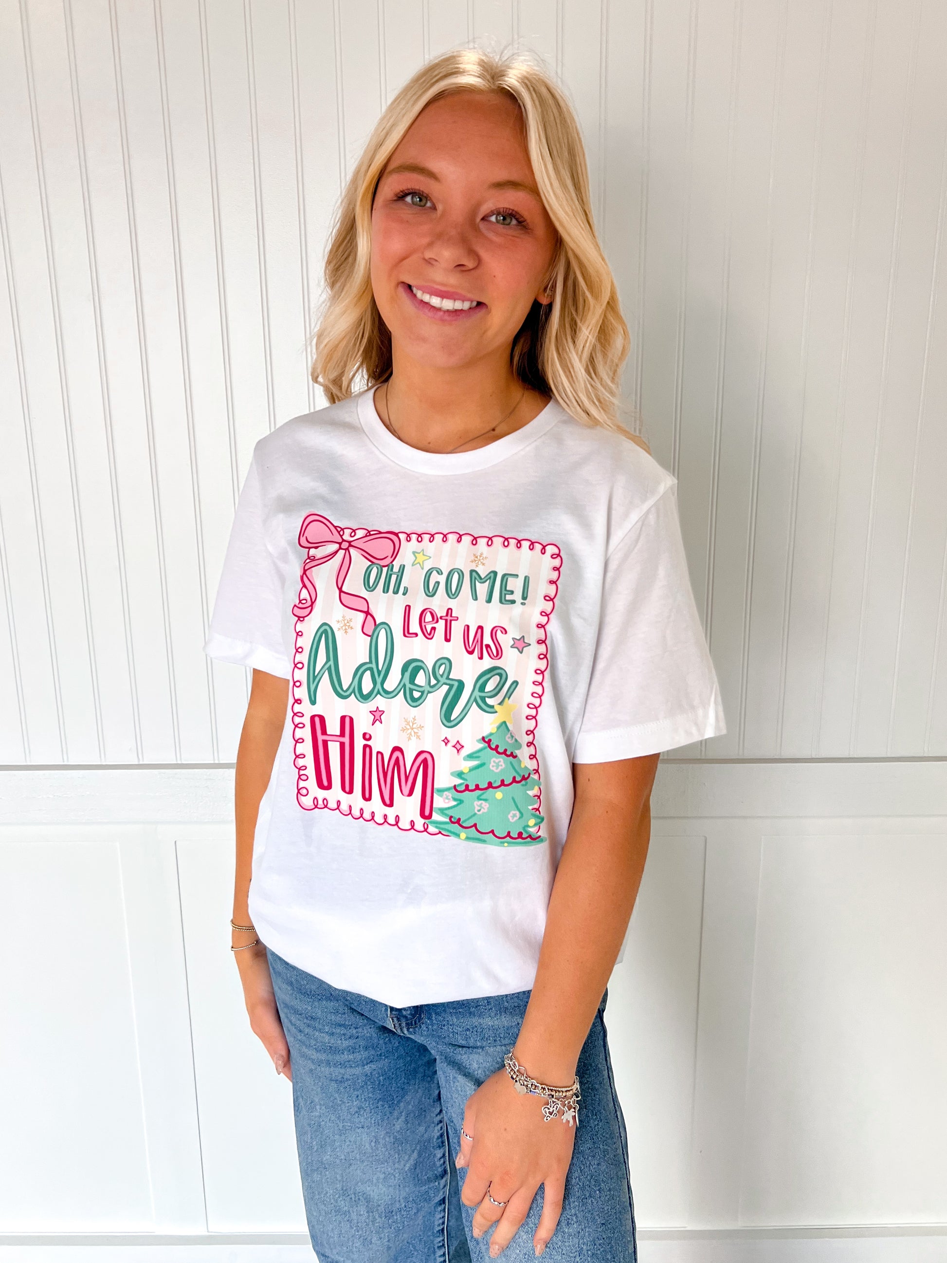 Come Let Us Adore Him Design-TOP-This Wild Life Wholesale-Tops Collection-The Twisted Chandelier