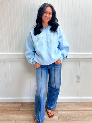 Rory Lulu Mac Sweatshirt - Light Blue
