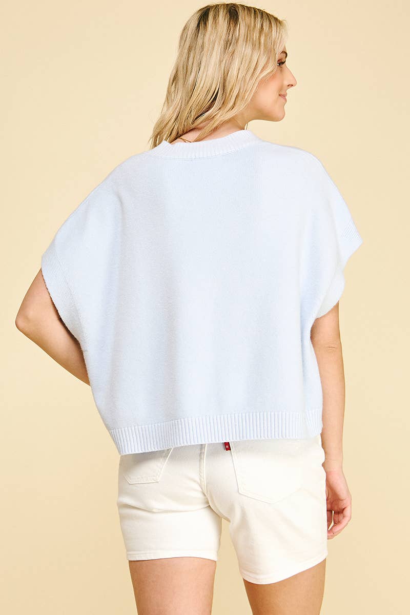 Marcie Dropped Shoulder Sweater Top-PINCH-FD 12/22/25,Tops Collection-The Twisted Chandelier