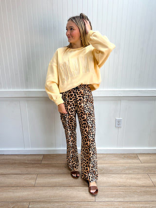 Rory Lulu Mac Sweatshirt - Butter Yellow