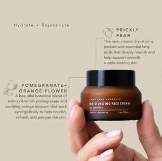 MOISTURIZING FACE CREAM | 1 OZ-Rowe Casa Organics-The Twisted Chandelier