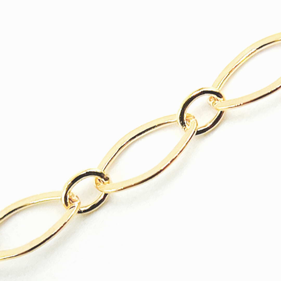 Lexi - 14K Gold Filled Oval & Round Links Chain. 1016FGF (Tier 1)-Permanent Jewelry-Jewels & Chains-The Twisted Chandelier