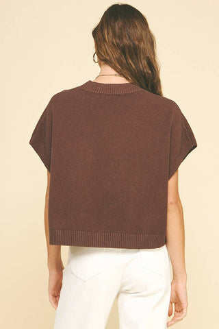 Marcie Dropped Shoulder Sweater Top - Black-PINCH-05/26/26,FD 12/22/25,OGP 59.99,Tops Collection-The Twisted Chandelier