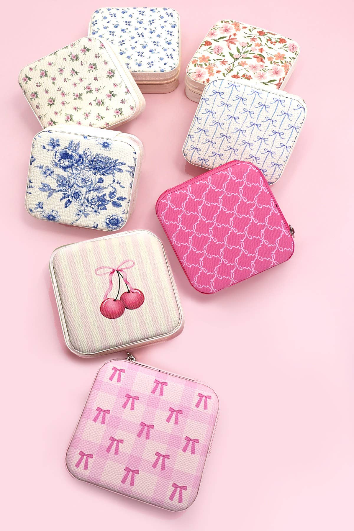 Designed Jewelry Organizer Travel Box Case-JOSSLYN by wall to wall-The Twisted Chandelier