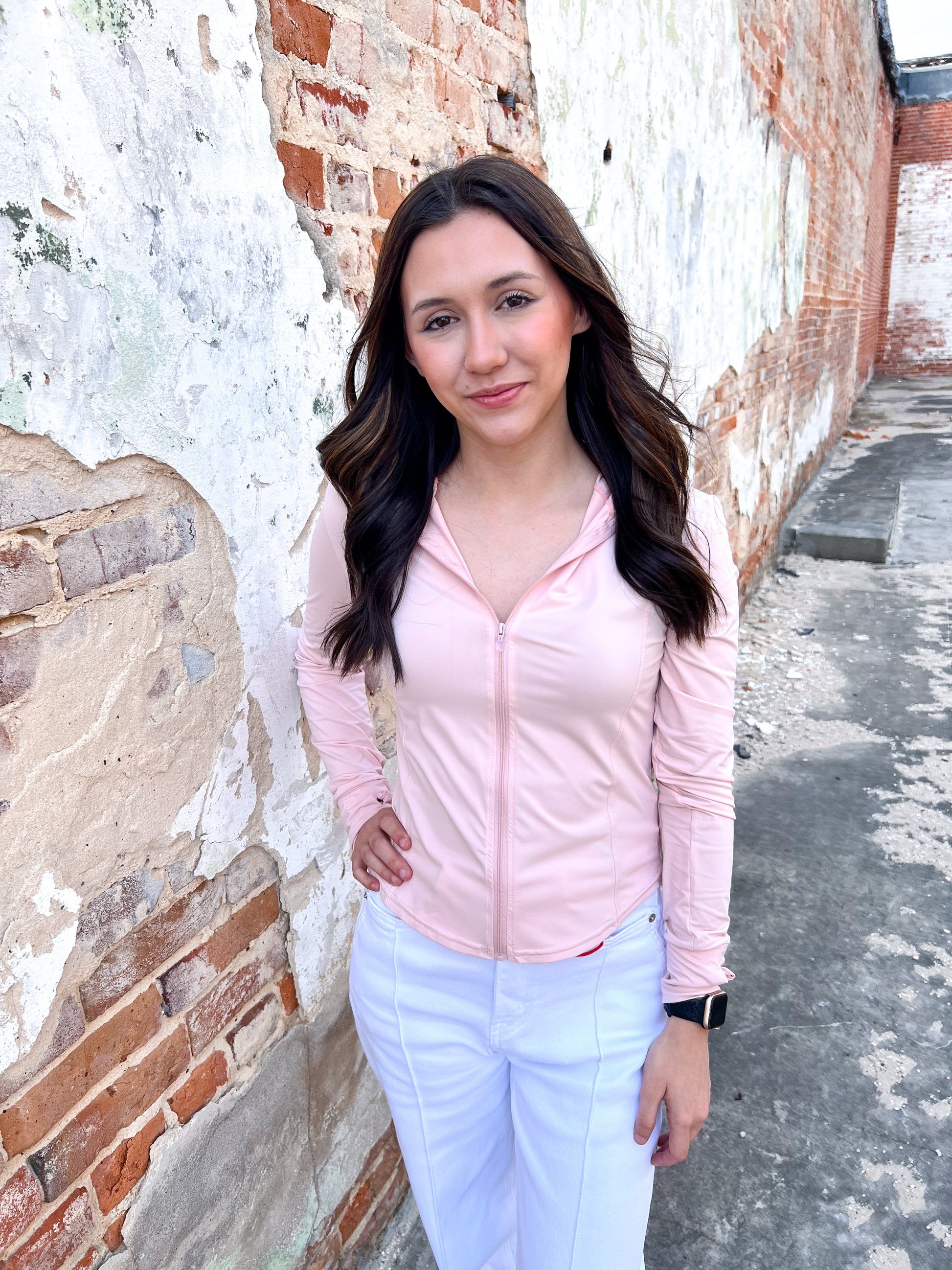 Katie Dry Fit Zip Up Lightweight Jacket-Apparel & Accessories-blu pepper-11/13/24,1st md,Bin c1,OGP 52.99,Tops Collection-The Twisted Chandelier