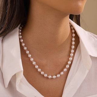 Natural Stone Semi-Precious Glass Mixed Necklace | 40NK9659-JOSSLYN by wall to wall-The Twisted Chandelier