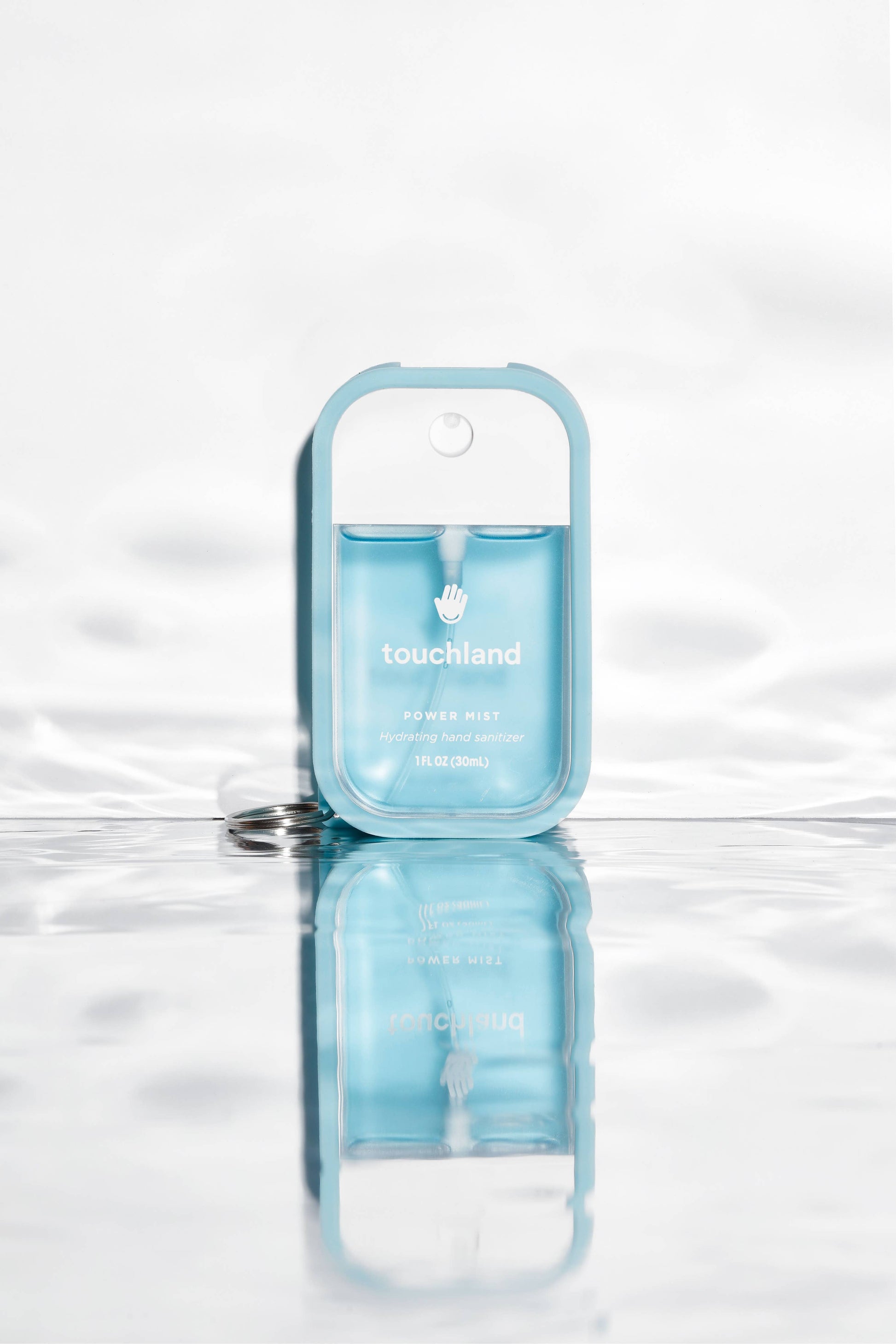 Touchland Mist Case Frosty Blue-Hand Sanitizer Case-Touchland--The Twisted Chandelier