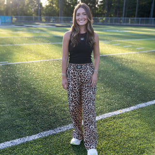 Sawyer Lulu Mac Leopard Pants-Pants-Girlie Girl Originals-bottoms,NewArrival-The Twisted Chandelier