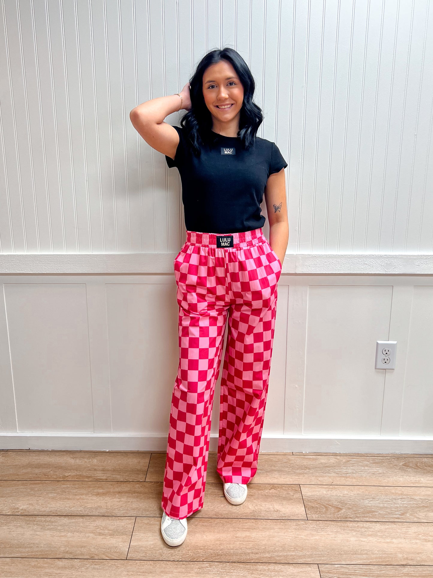 Hallie Baby Doll Top - Black-Girlie Girl Originals-Tops Collection-The Twisted Chandelier