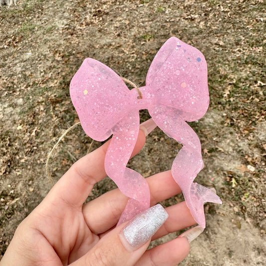 **Custom** 3D Coquette Bow Car Freshie-Southern Creek Wholesale-The Twisted Chandelier