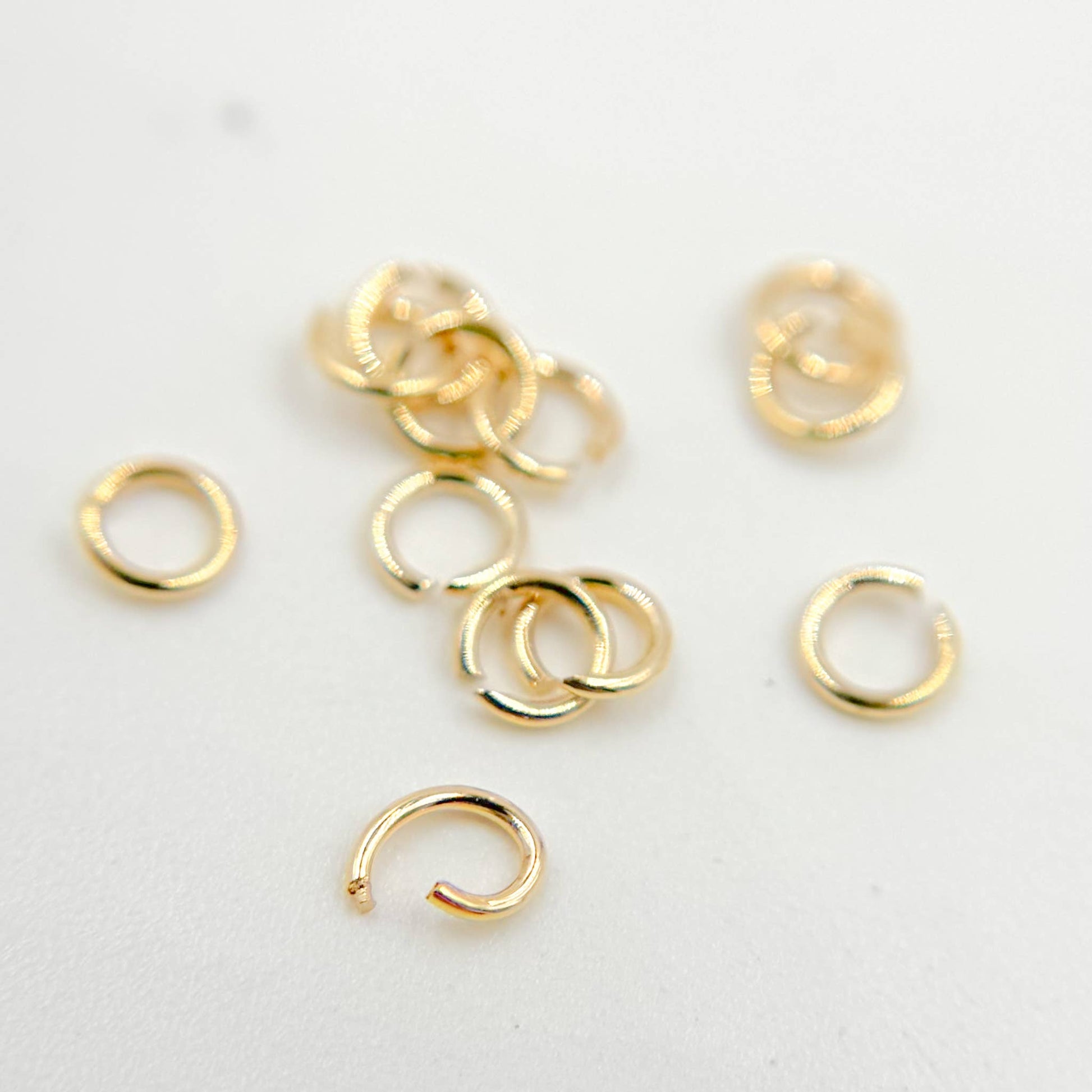 24GAGFOPENJR. 24 Gauge Open Gold Filled Jump Ring-Jewels & Chains-The Twisted Chandelier