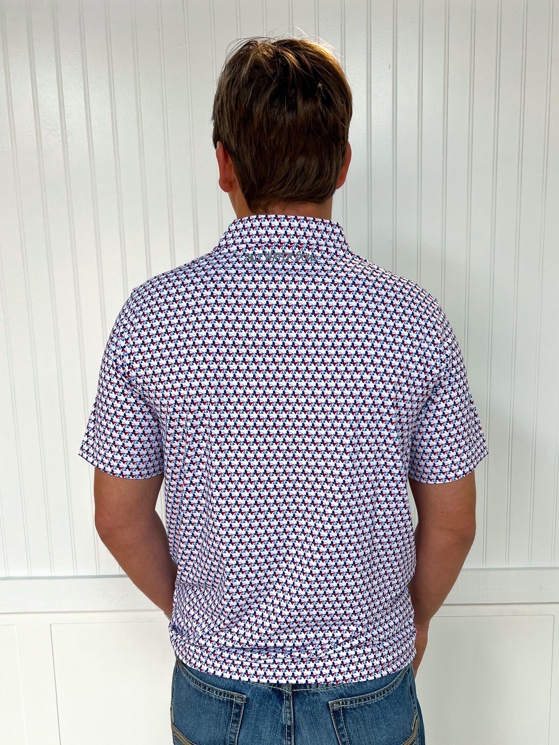 Men's Texas Tailing Polo-SALT WATER SOUL-FD 01/23/26,Men's-The Twisted Chandelier