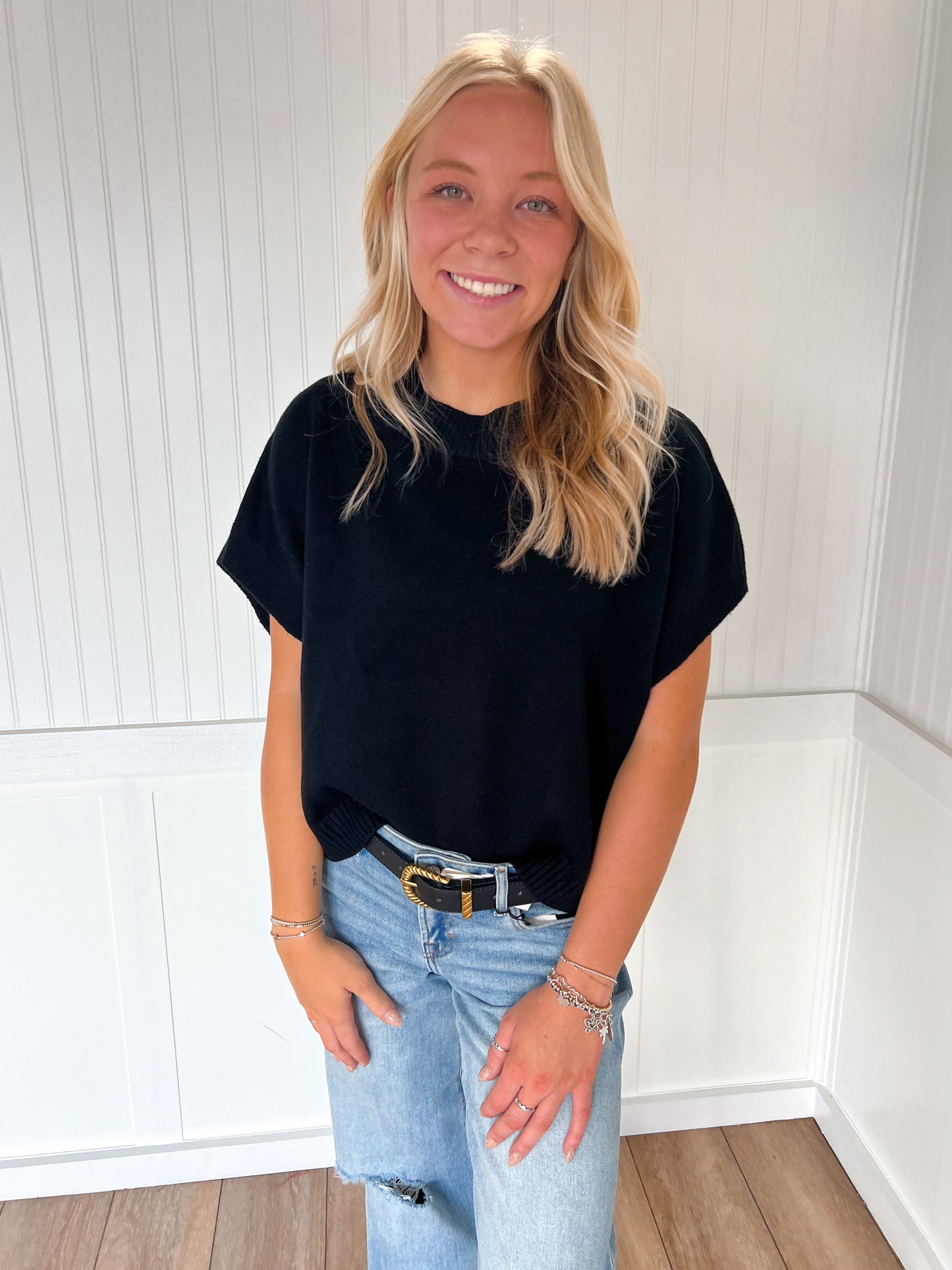 Marcie Dropped Shoulder Sweater Top-PINCH-Tops Collection-The Twisted Chandelier