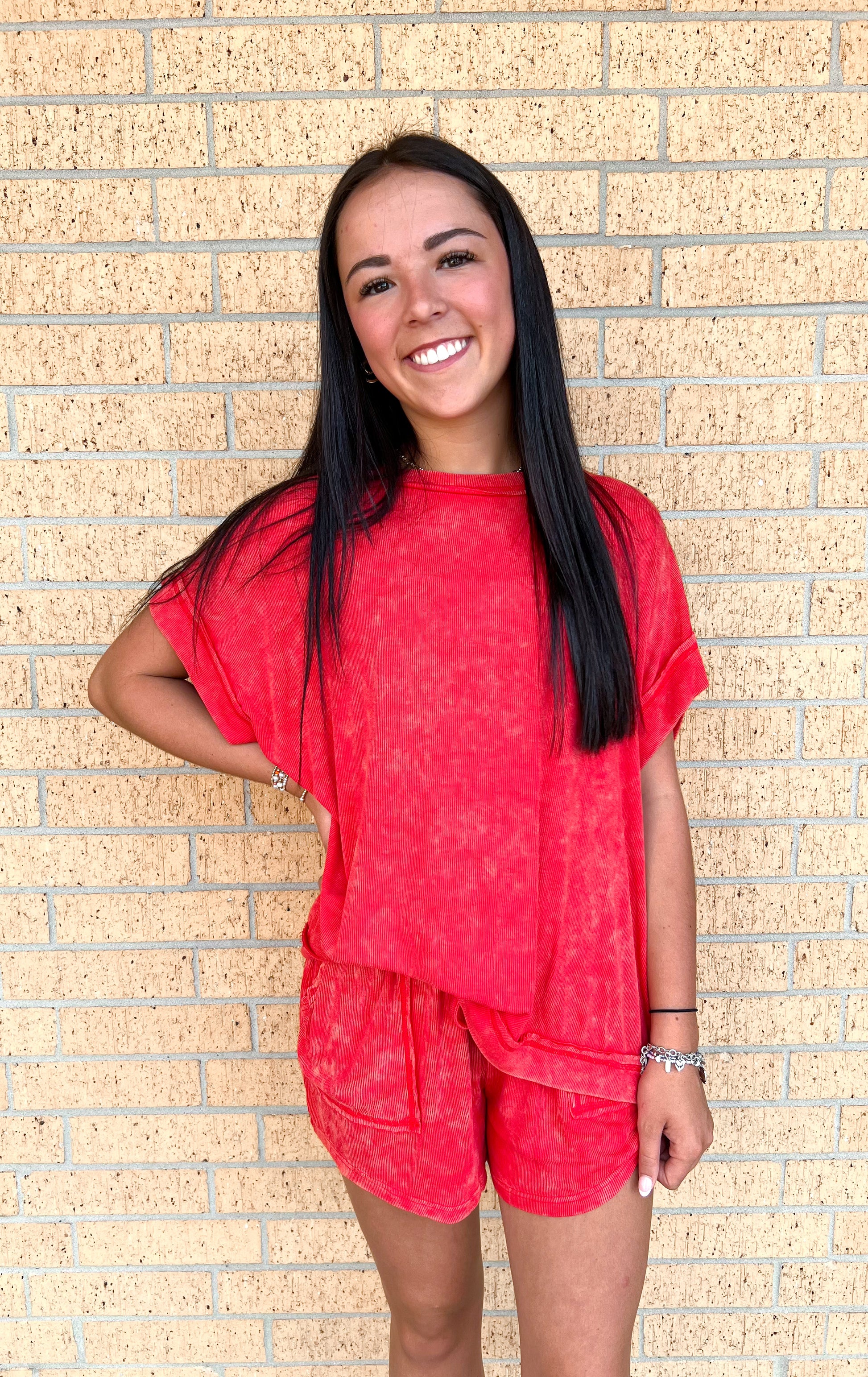 Ellis Game Day Mineral Washed Top-Sewn and Seen-Bin C5,FD 08/12/25,Tops Collection-The Twisted Chandelier