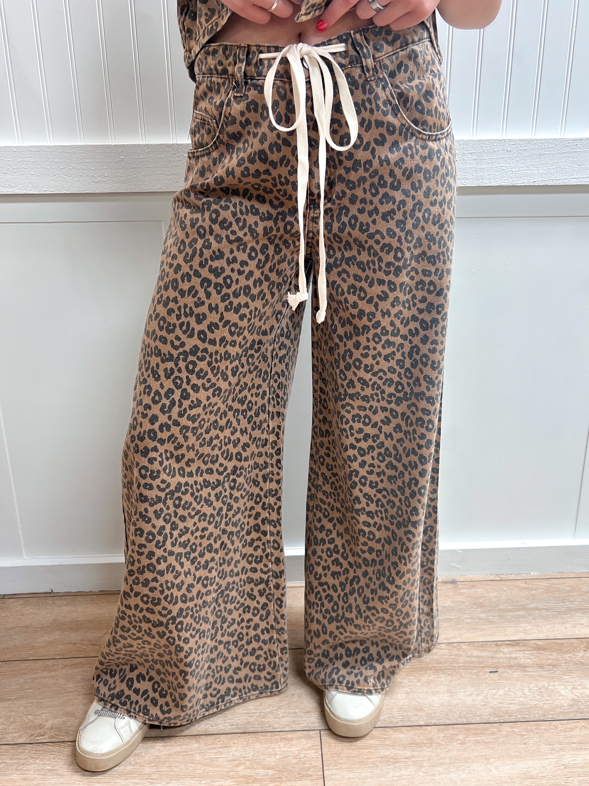 Monroe Leopard Printed Wide Pants-NOABOA-bottoms,FD 02/27/26,NB80004-1-The Twisted Chandelier