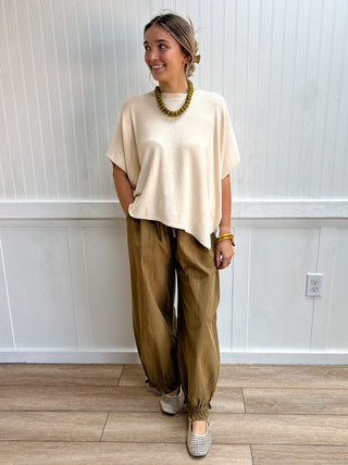 Eden Solid Wide Leg Pants