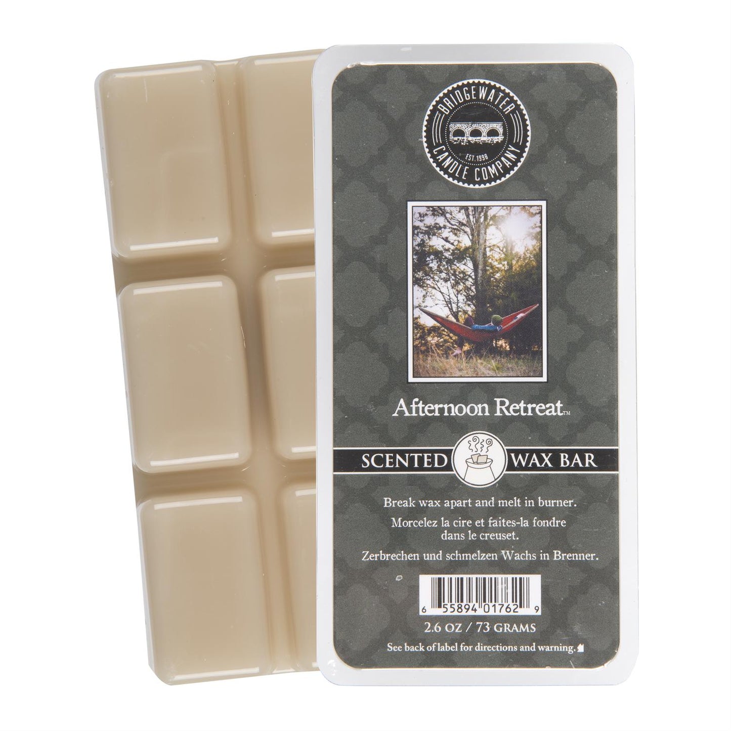 Bridgewater Scented Wax Bar Afternoon Retreat-Candles-Bridgewater-1000002531, TTCB2549-The Twisted Chandelier
