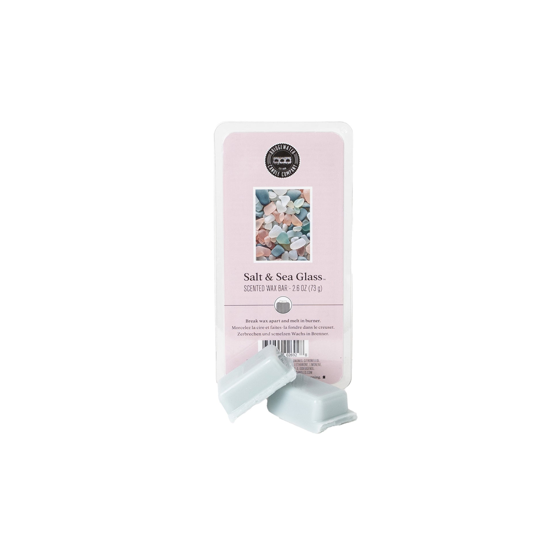 Bridgewater Scented Wax Bar Salt & Sea Glass-Candles-Bridgewater-1000002531,TTCB2549-The Twisted Chandelier