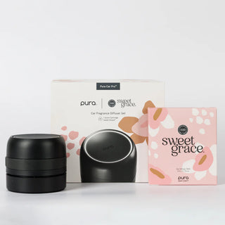 Bridgewater + PURA Sweet Grace Car PRO Diffuser Set-Car Freshie-Bridgewater-The Twisted Chandelier