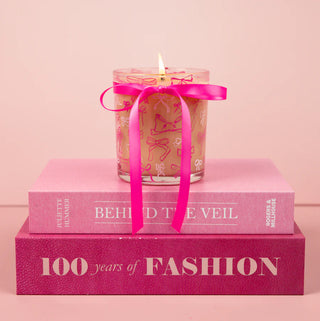 Sweet Grace Pink Bow Candle | Bridgewater Candle Company-Candle-Bridgewater-Bridgewater,FD 11/1/25-The Twisted Chandelier