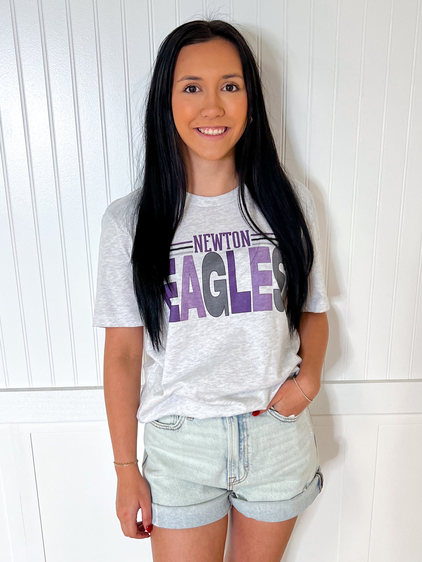 Ashton Light Wash Rolled Cuffed Basic Mom Shorts | Hidden Jeans-Denim Shorts-Hidden Jeans-BIN D3,bottoms,FD 04/01/25-The Twisted Chandelier